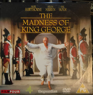 The madness Of king George DVD
